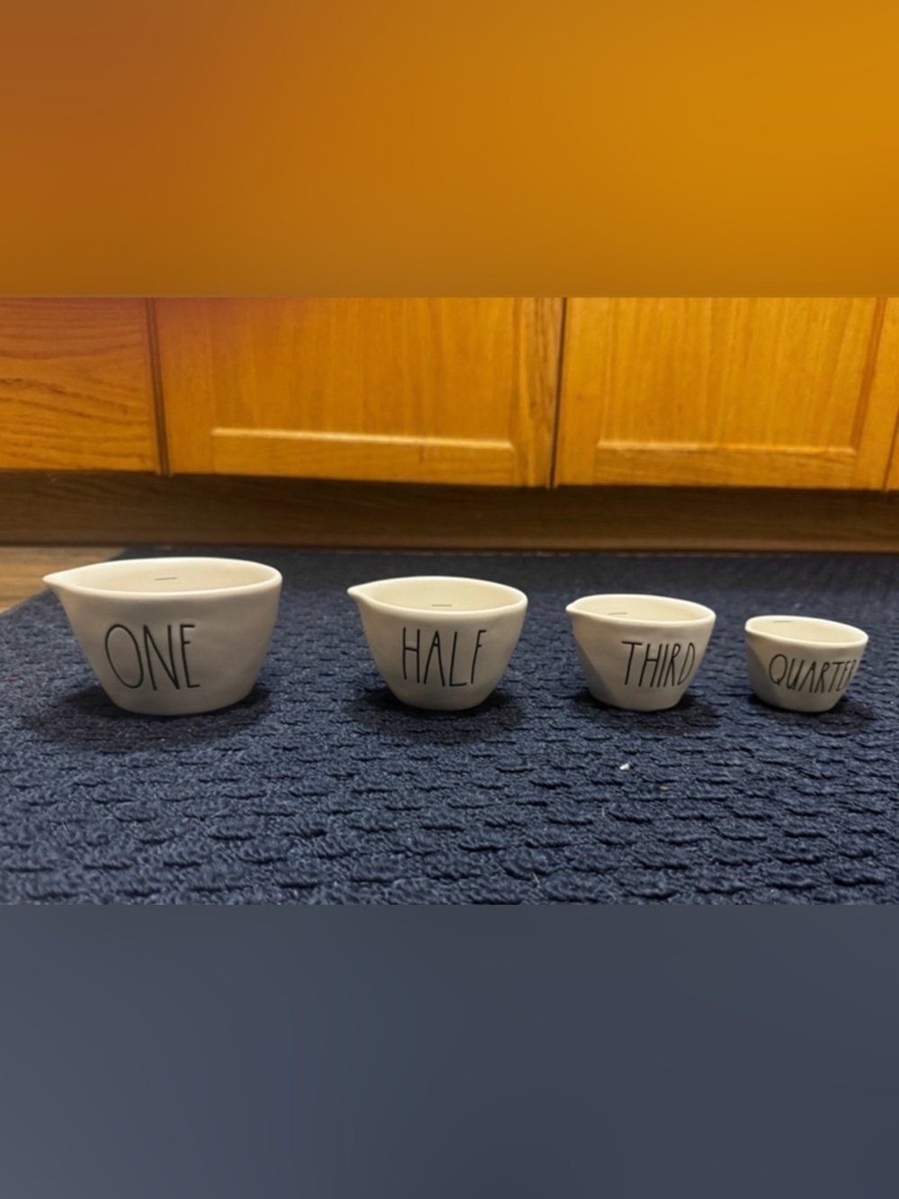 Rae Dunn measuring cups